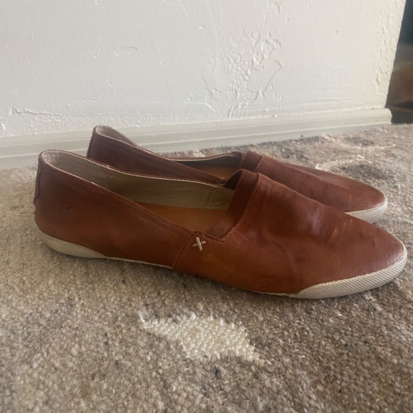Frye Melanie slip on in Cognac - Picture 3 of 6
